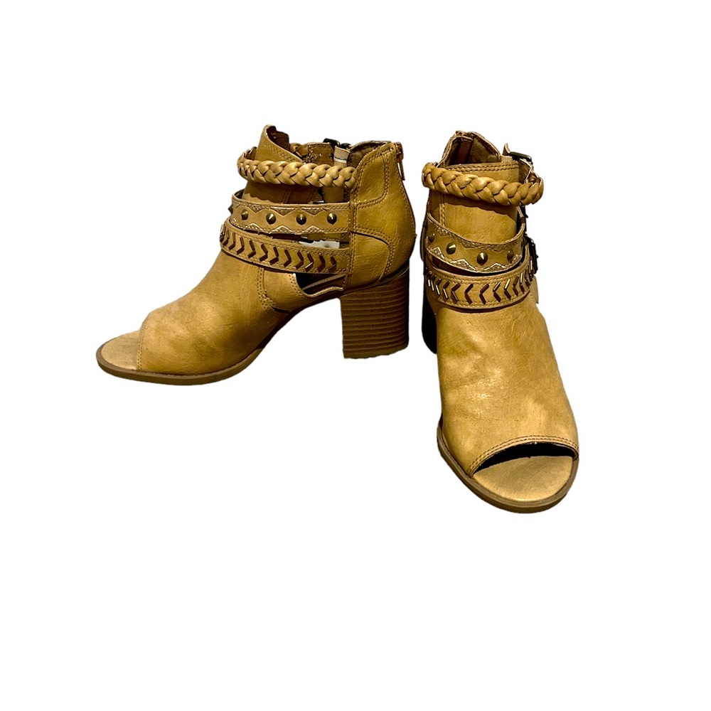 Open Toe Boots